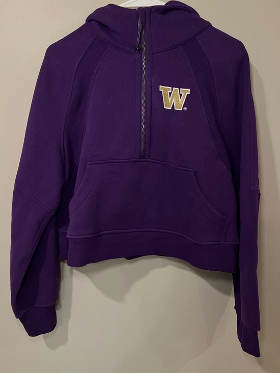 lululemon athletica Tops - Lululemon University of Washington Women’s Huskies Scuba Purple Hoodie